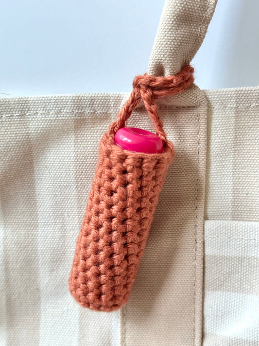Crochet Chapstick Holder