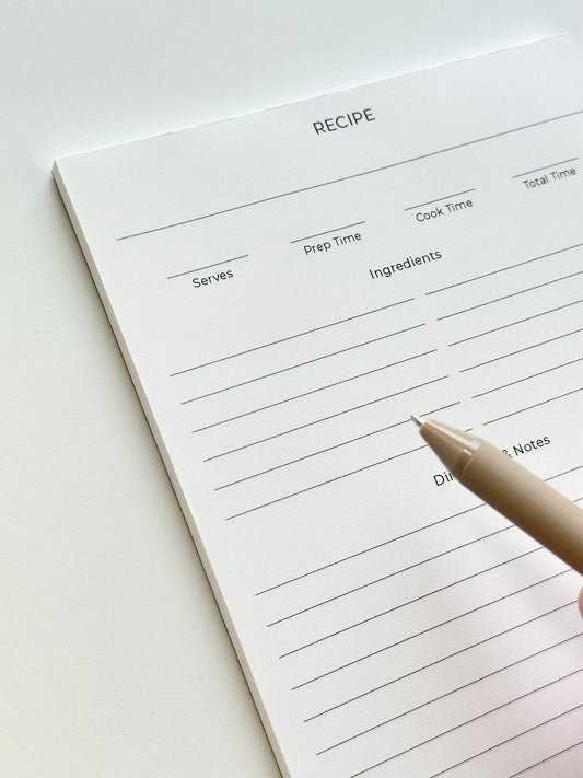 Recipe Notepad