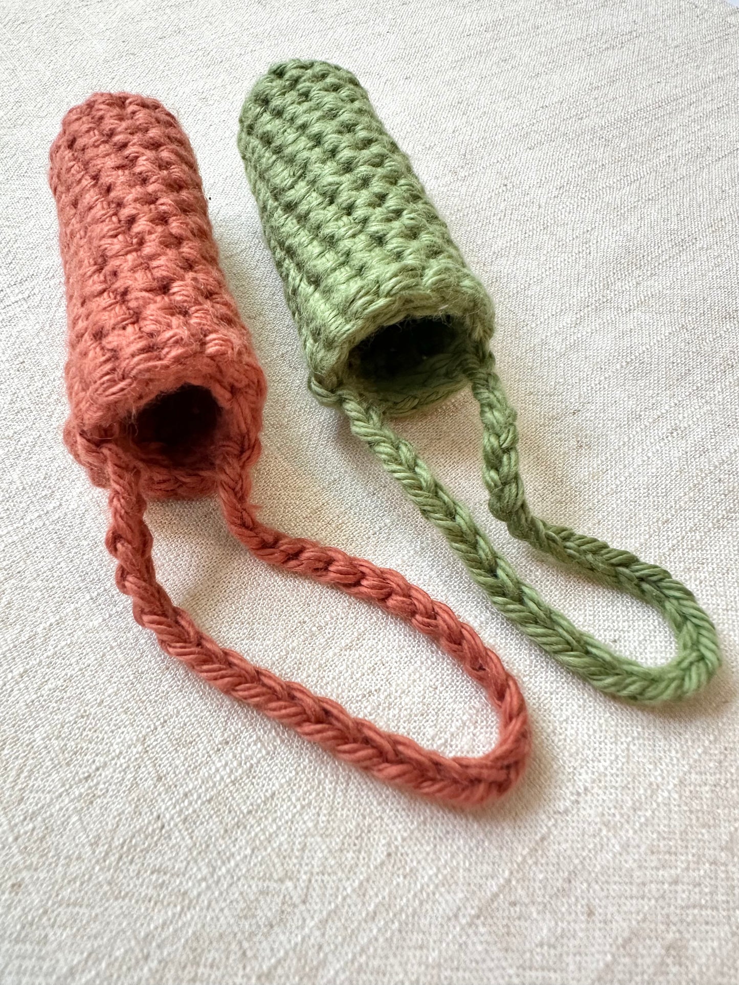 Crochet Chapstick Holder