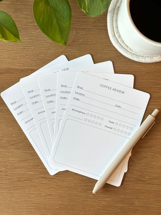 Coffee Review Card