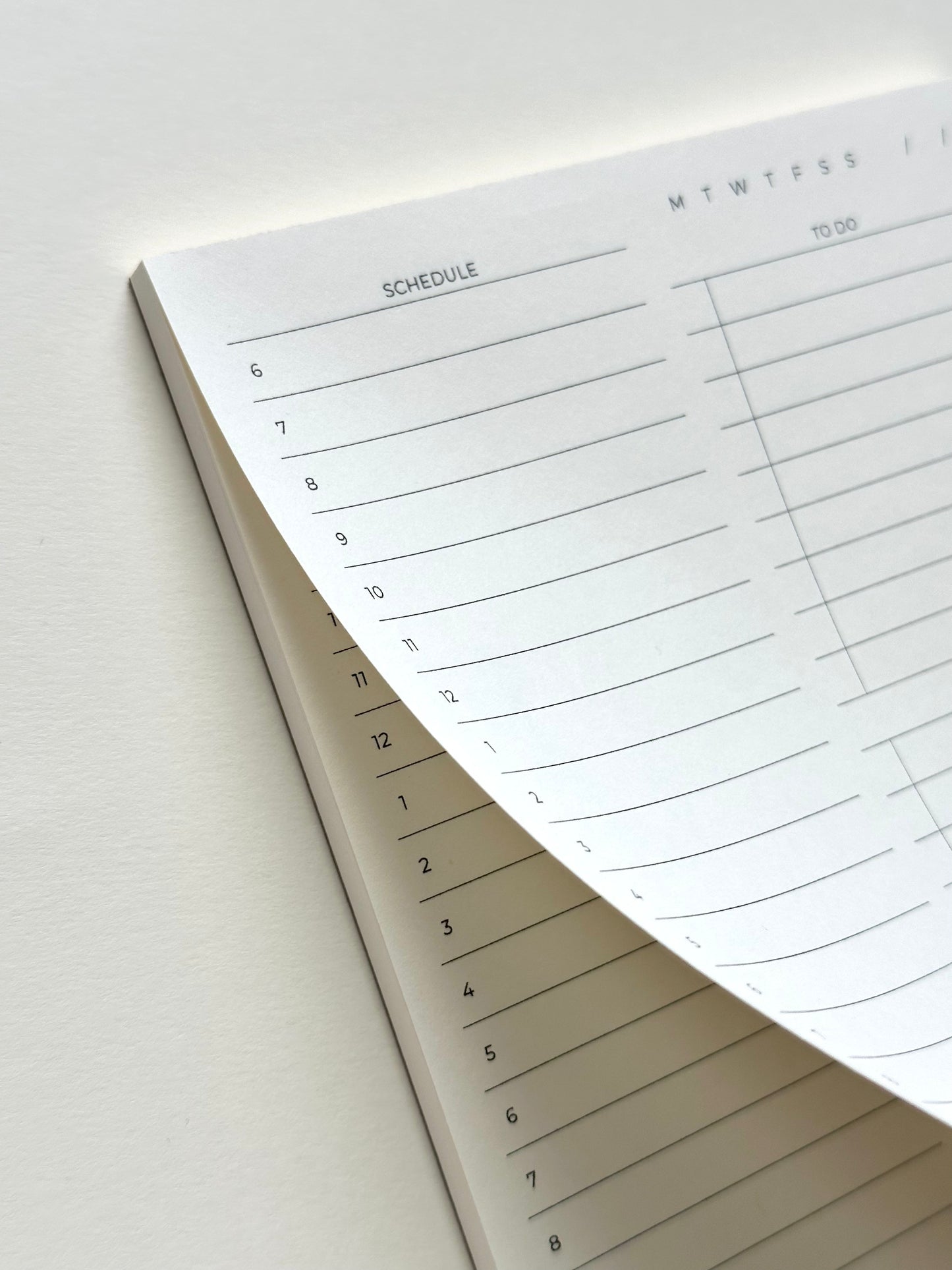 Daily Planner Notepad