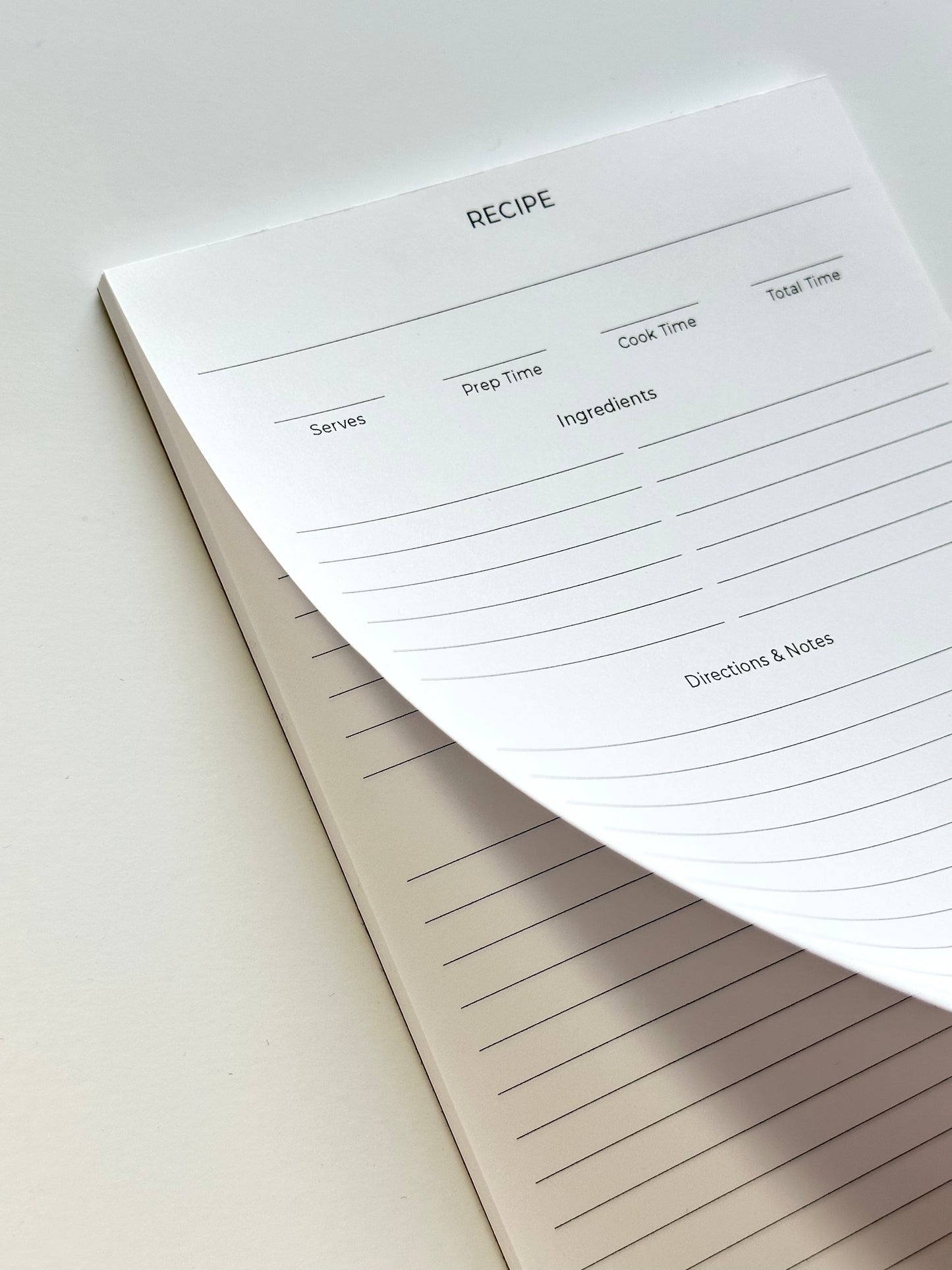 Recipe Notepad