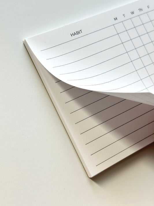 Habit Tracker Notepad